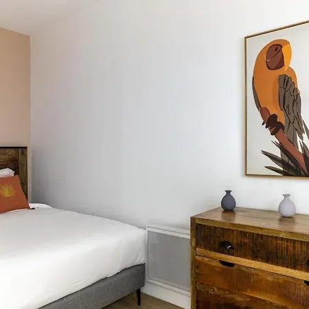 Apartament Hsh Batignolles Sauffroy Charming 8p *
